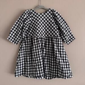 Thimble Collection Gingham Check Plaid Birthday Dress 4T Girls